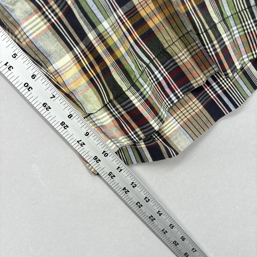 Polo Ralph Lauren Shorts Mens 36 Multicolor‎ Plaid Madras Casual 10